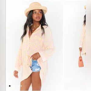 Johns Button Down - Lemonade Cheetah